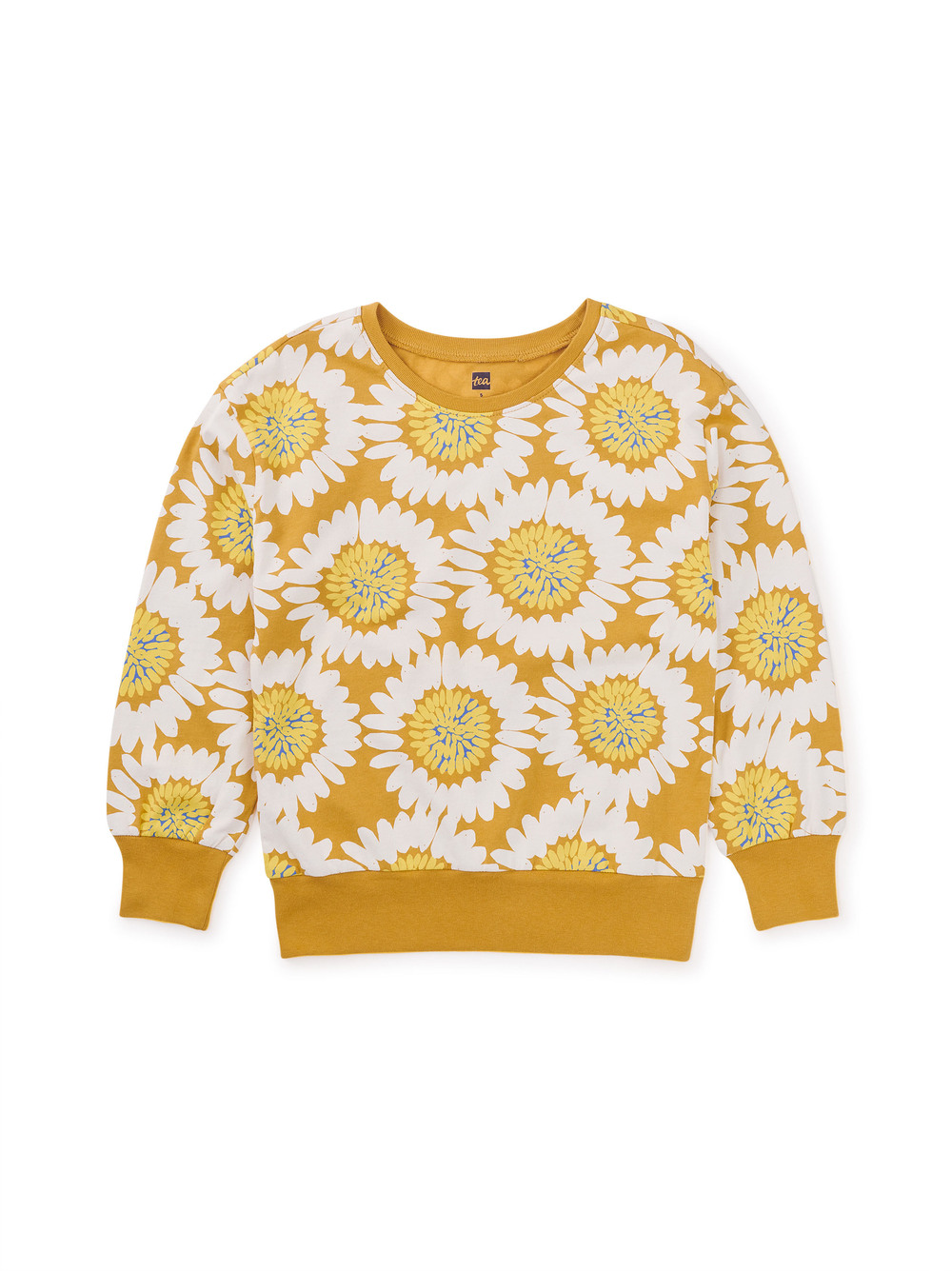 Long Sleeve Printed Tunic Top