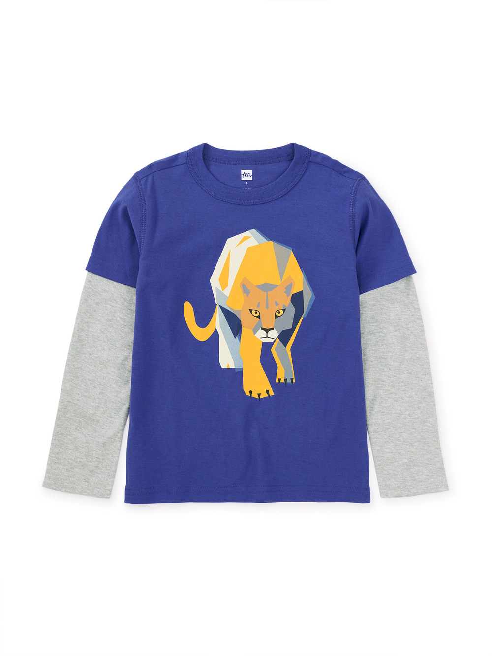 Stalking Cougar Layered Graphic Tee