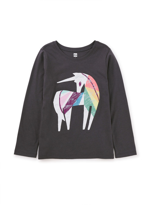 Rainbow Unicorn Graphic Tee