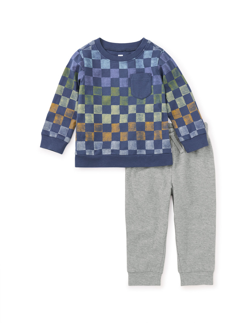 Long Sleeve Top & Pants Set
