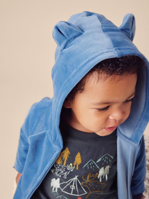 Baby hoodie with ears hotsell