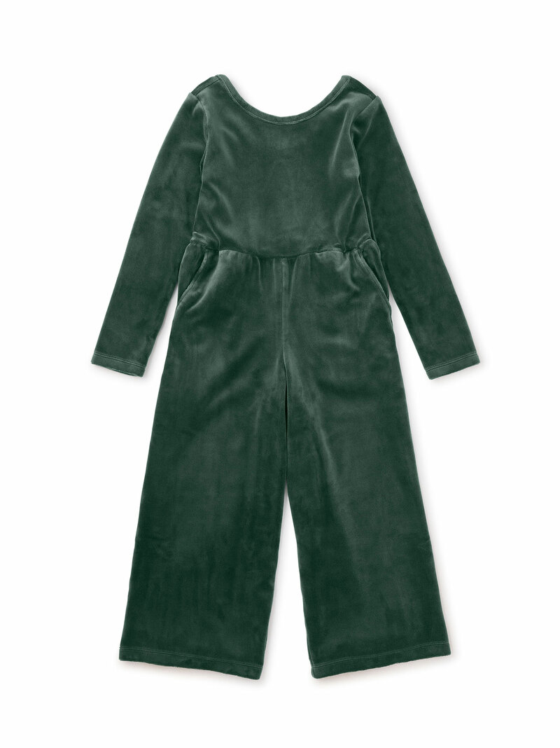 Just for Kicks Velour Jumpsuit