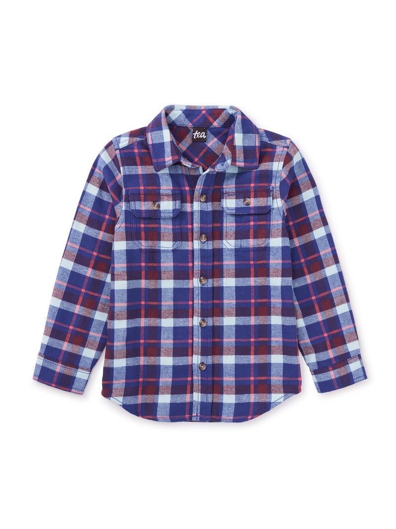 Flannel Button Up Shirt