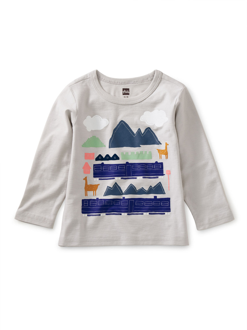 Train Journey Baby Graphic Tee