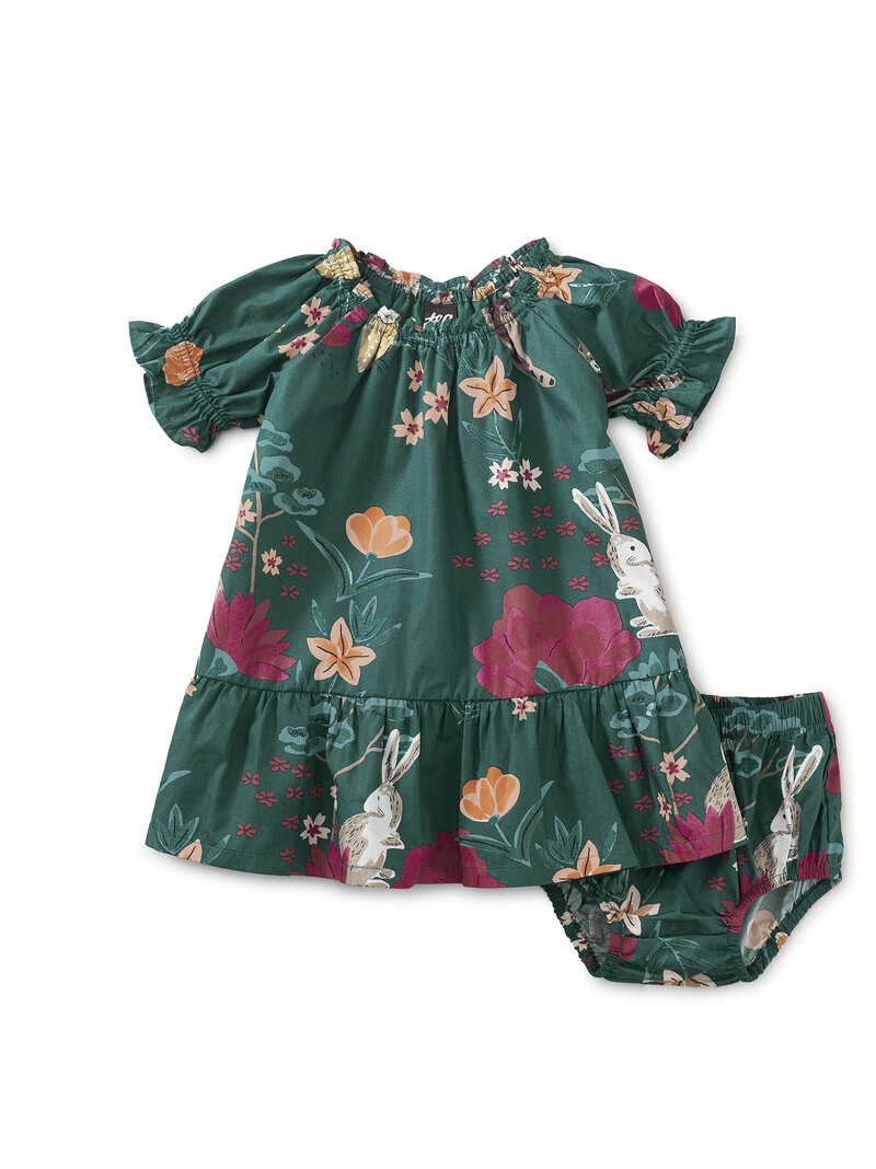 Puff Sleeve Baby Dress