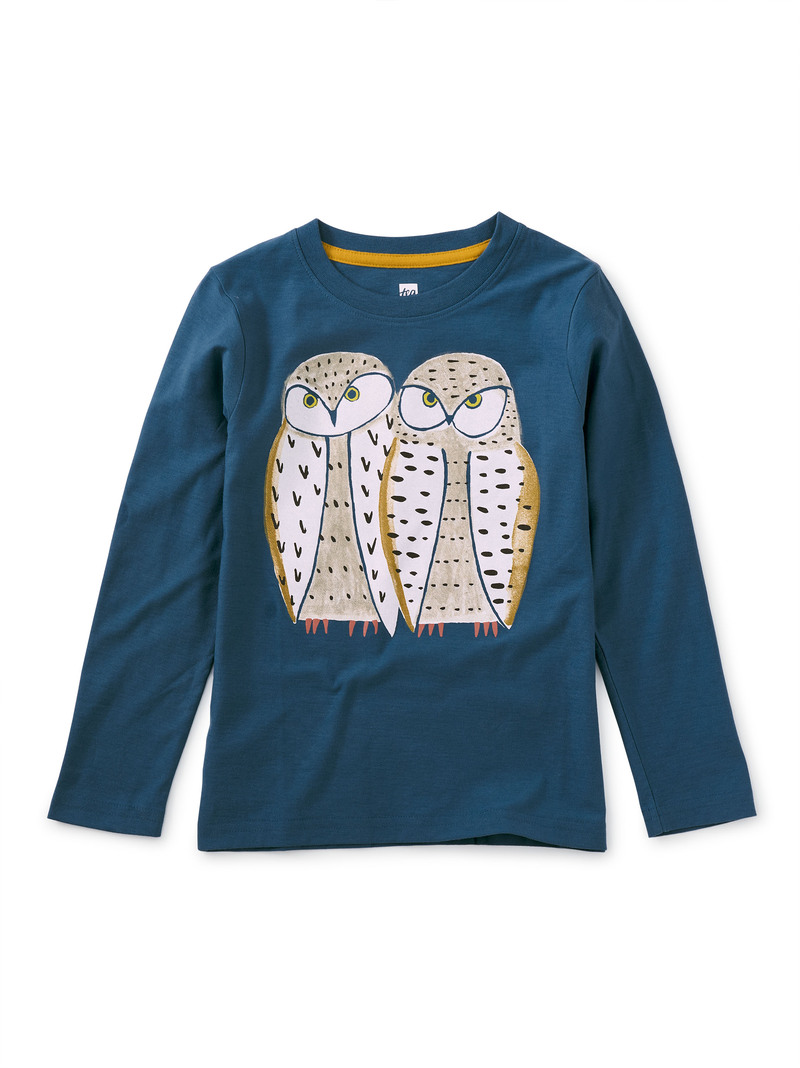 Owl Pair Graphic Tee