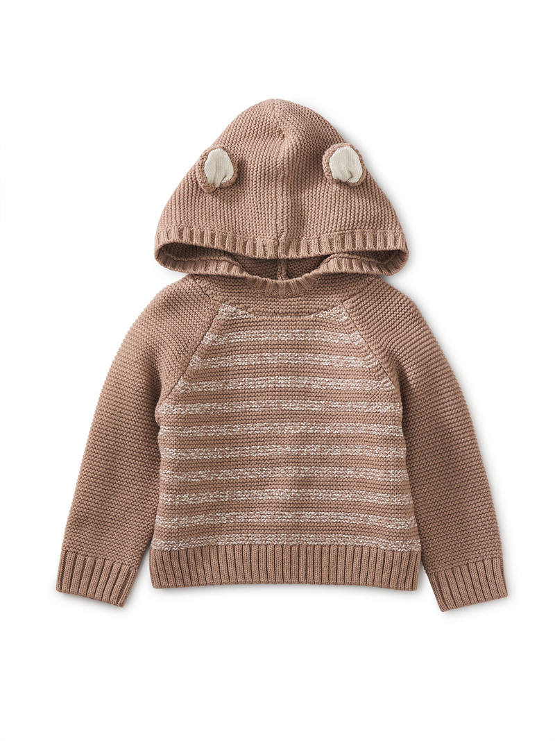 Bear Ears Baby Sweater