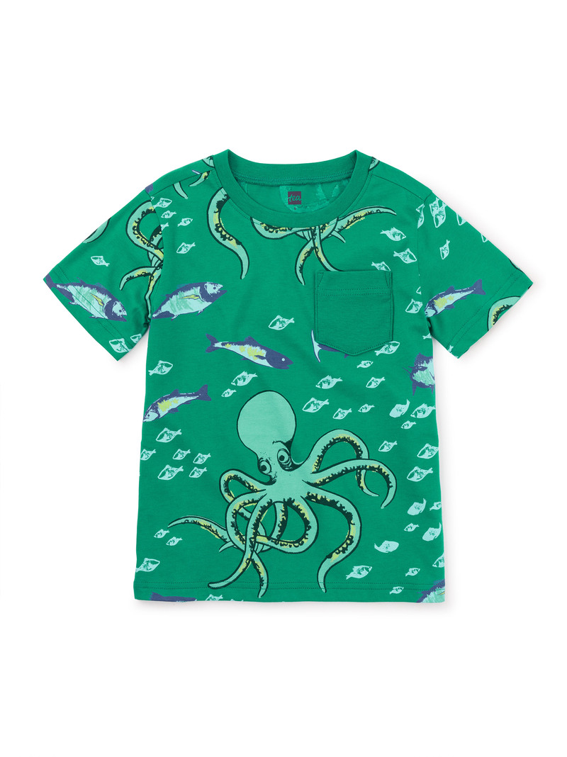 Printed Pocket Tee