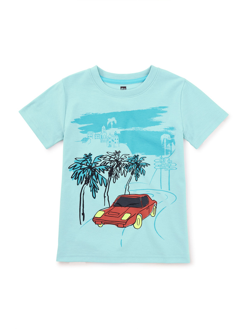 Race Car Riviera Graphic Tee