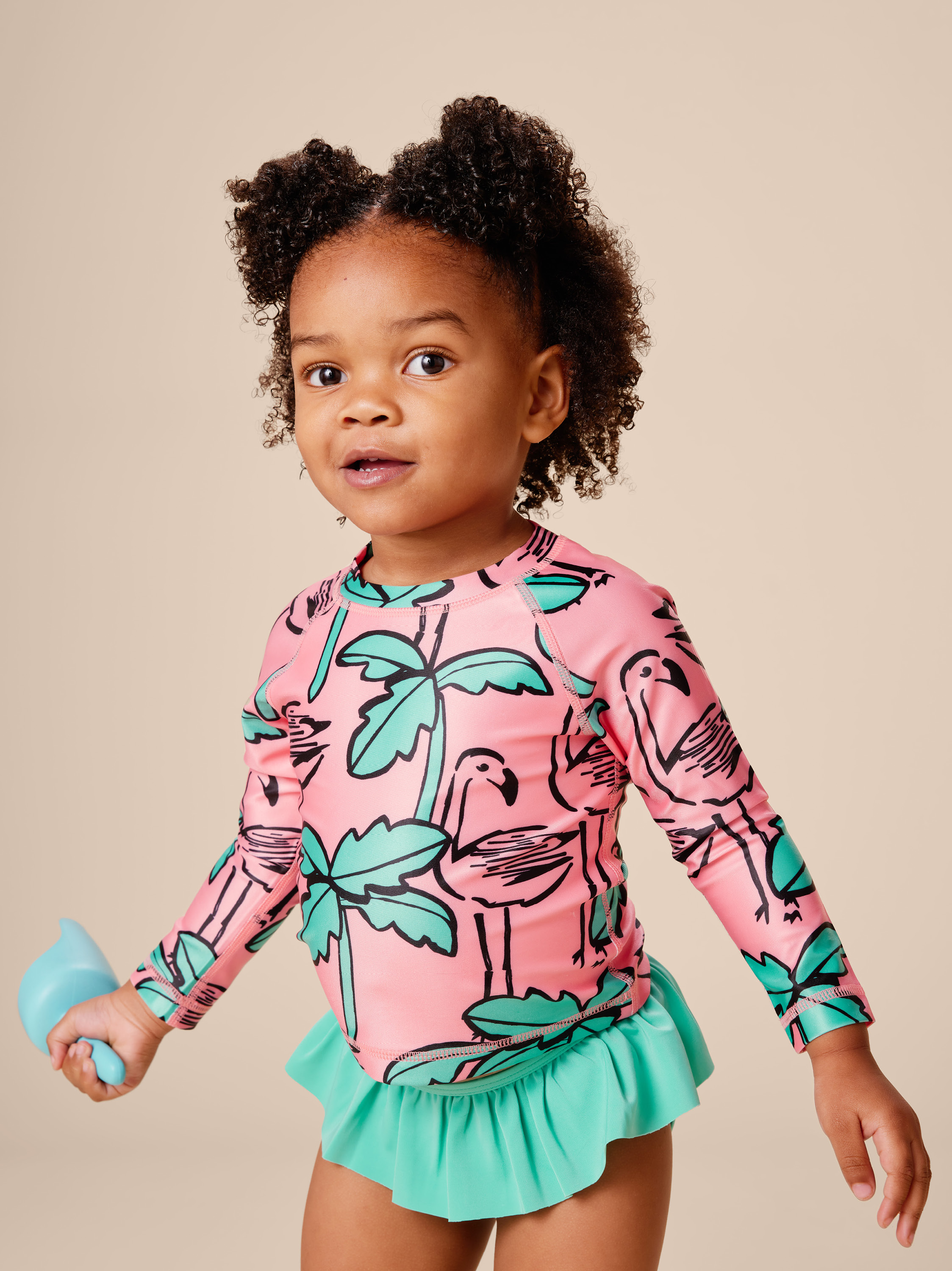 Rash Guard Baby Swim Set Tea Collection
