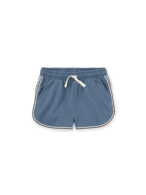 Striped Binding Track Shorts