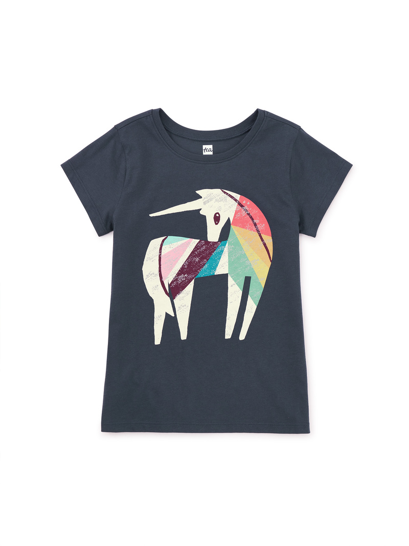 Rainbow Unicorn Graphic Tee