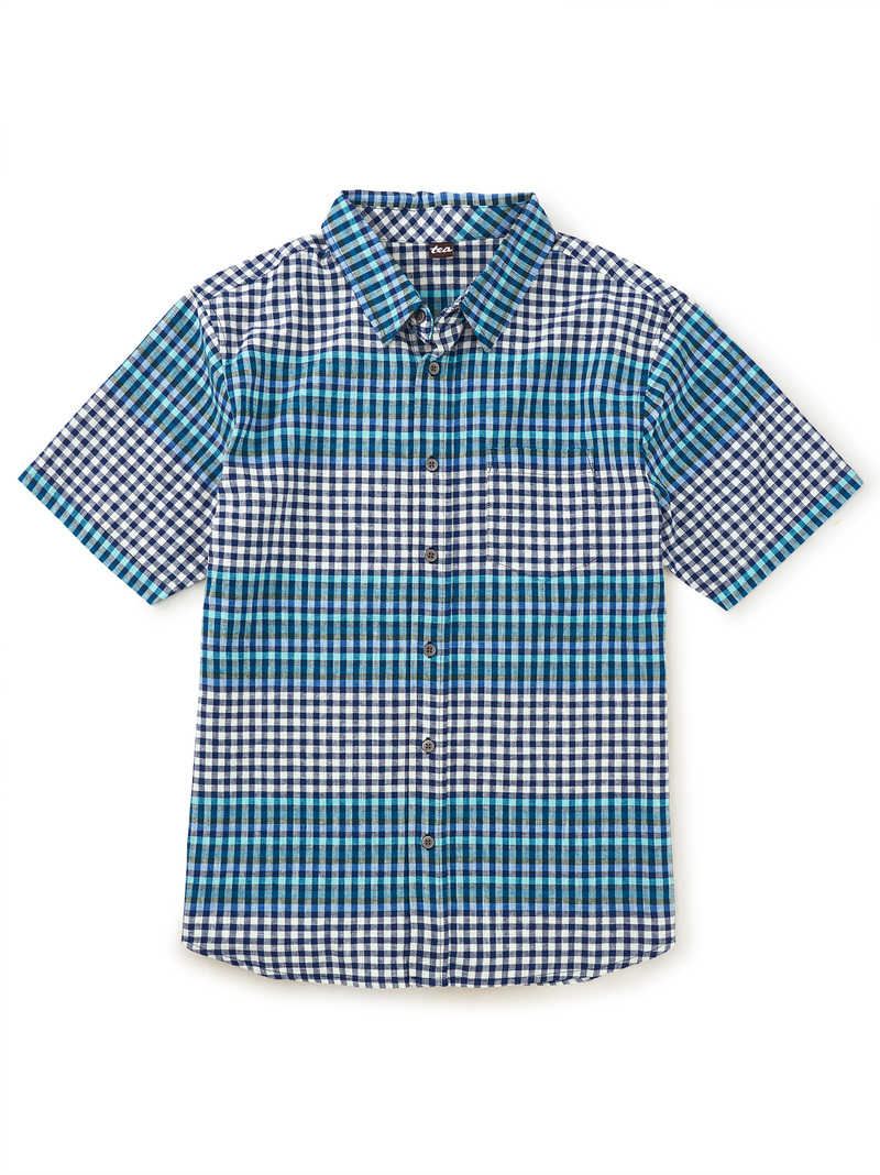 Adult Button-Up Woven Shirt