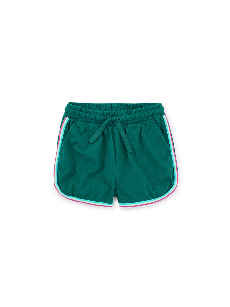 Rainbow Binding Track Shorts