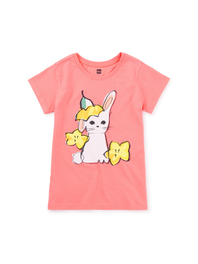 Garden Bunny Graphic Tee