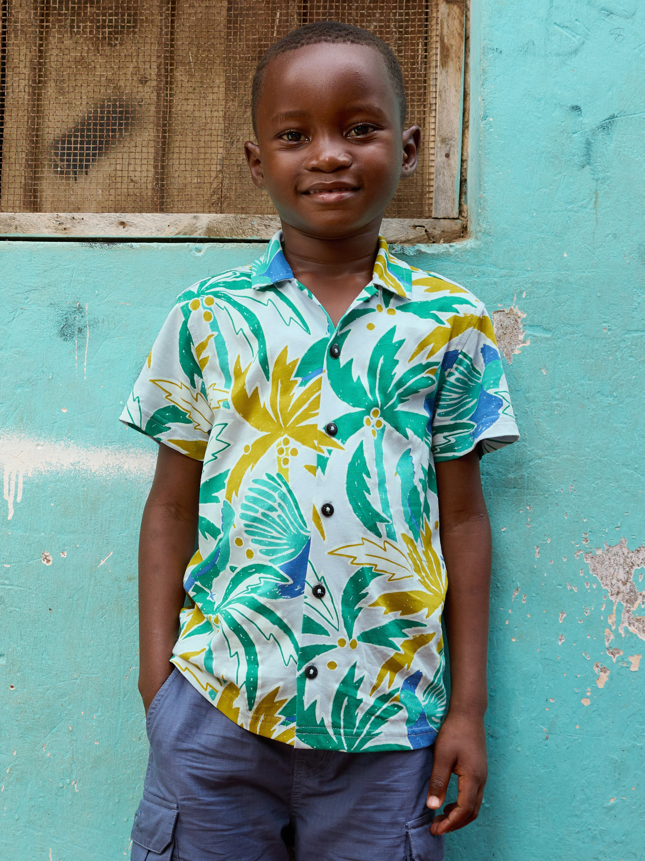 Camp Collar Top Tea Collection