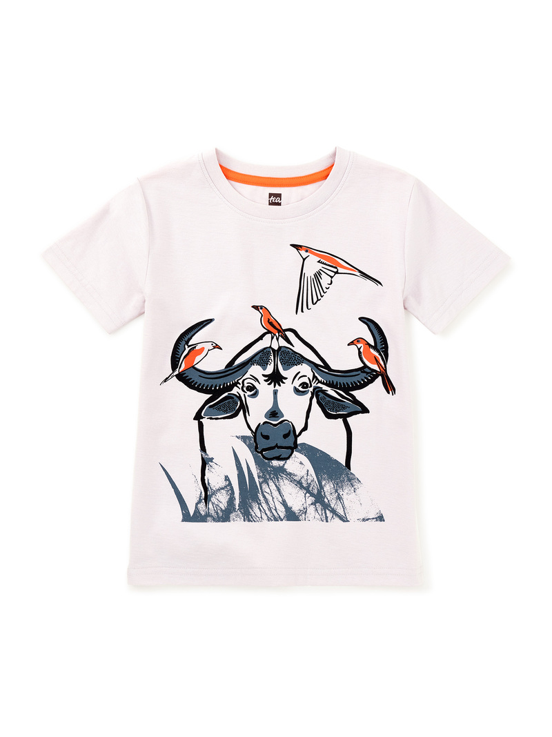 African Buffalo Graphic Tee