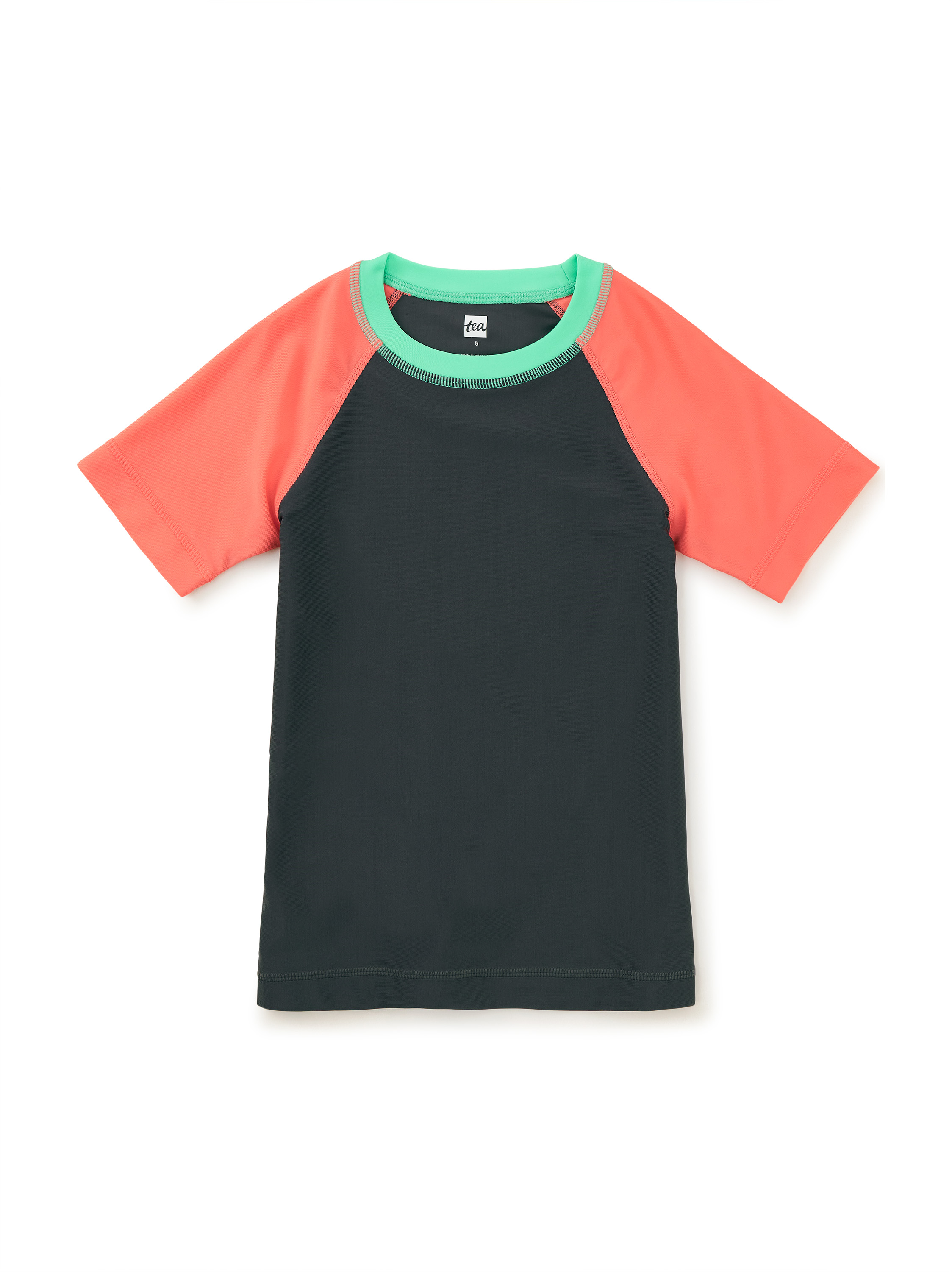 Short Sleeve Rash Guard Tea Collection