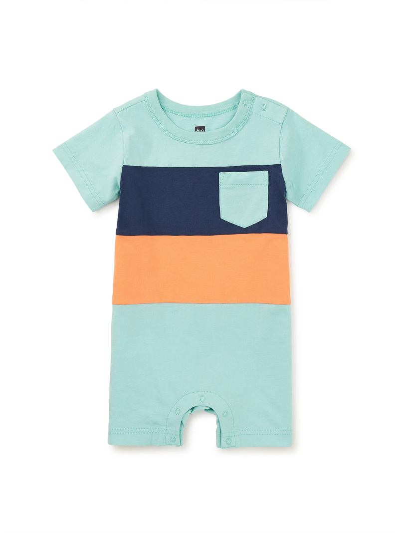 Pop Pocket Shortie Baby Romper