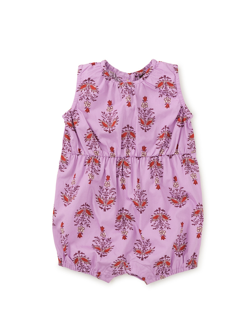 Peek-a-Boo Back Baby Romper