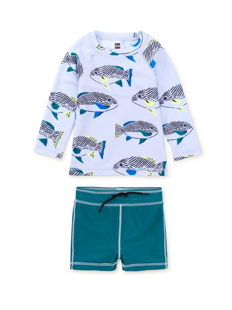 Rash Guard Baby Swim Set