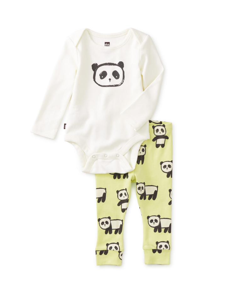 Cute Newborn Baby Clothes Tea Collection